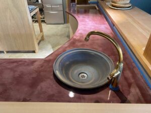 施工事例｜山形県｜内装キッチンデコリエ仕上げ