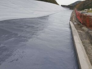 スノーシェッド左官工事、防水工事｜土木左官｜山形