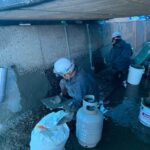 土木施工事例｜山形県｜農業用排水土木左官工事