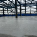 土間コンクリート打設1100平米！！