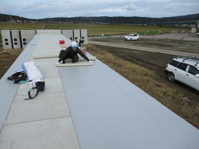 塩ビシート防水