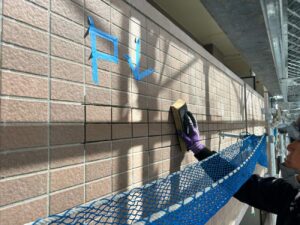 外壁タイル部分張替え