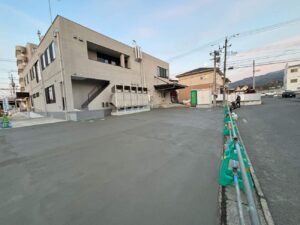 駐車場土間コン